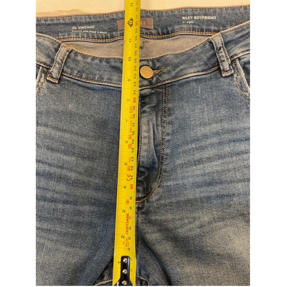 DL1961 Riley Boyfriend Straight Jeans Womens Size 32 - Picture 10 of 12